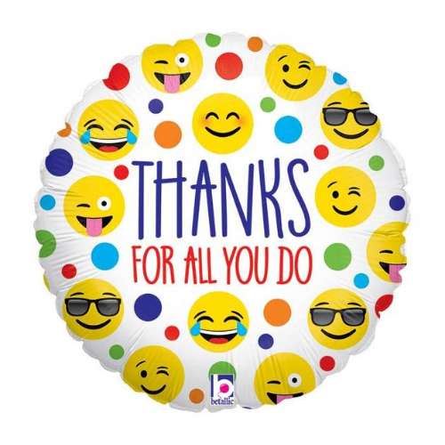 Thanks for All You Do Balloon,  17"
