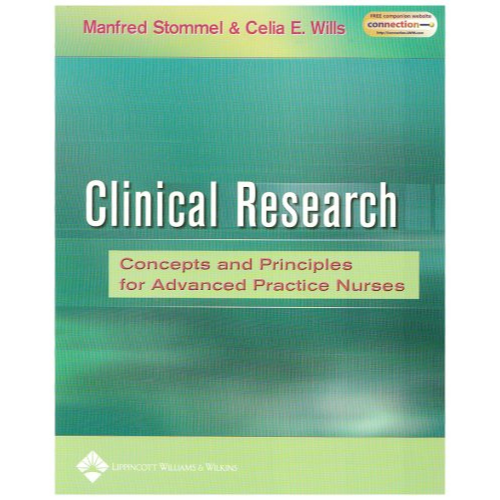 Clinical Research: Concepts and Principles for Advanced  Practice Nurses