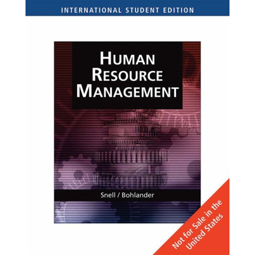 Human Resource Management, International Student Edition