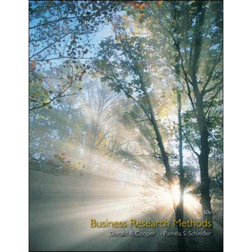Business Research Methods, 10th Edition
