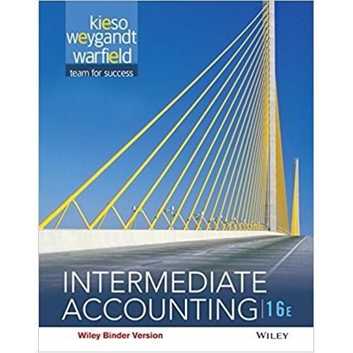 Intermediate Accounting, 16th Edition