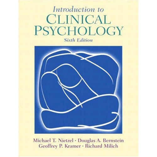 Introduction to Clinical Psychology, 6th Edition