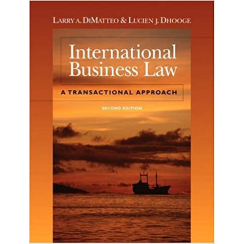 International Business Law: A Transactional Approach