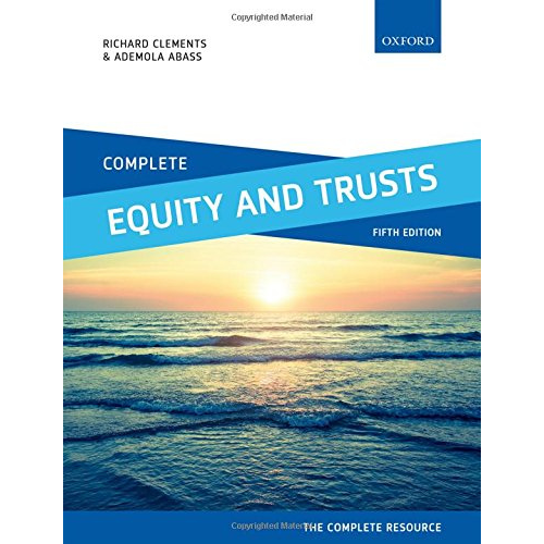 Complete Equity and Trusts, 5th Edition