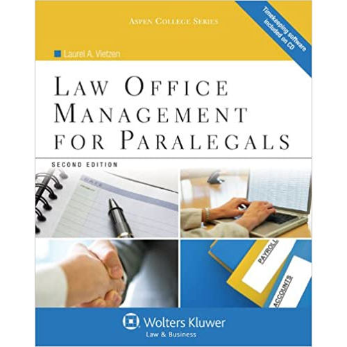 Law Office Management for Paralegals, 2nd Edition