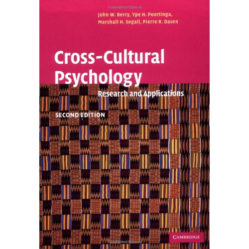 Cross Cultural Psychology: Research and Applications, 2nd Edition