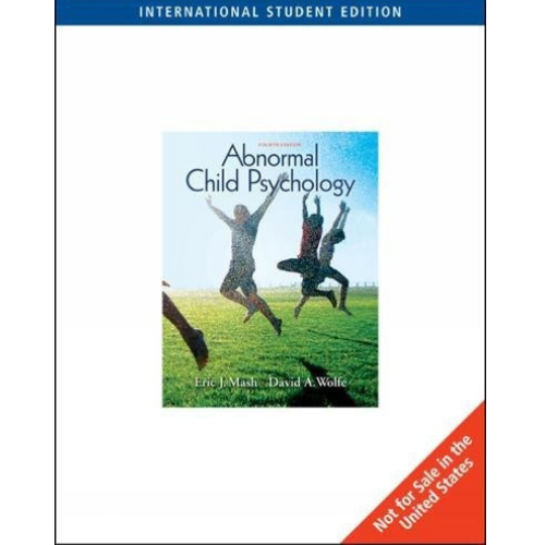 Abnormal Child Psychology, 4th Edition