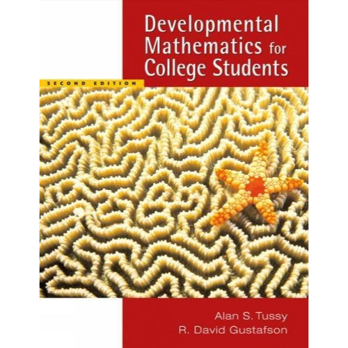 Developmental Mathematics for College Students