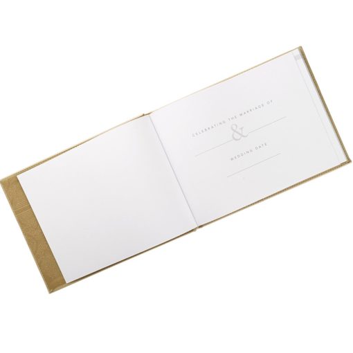 Guest Book Our Wedding, Gold - Image 4