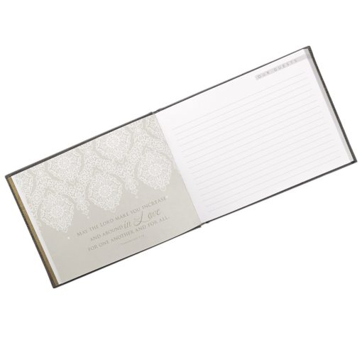Our Wedding Guest Book, Silver - Image 6
