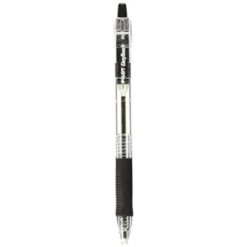 Pilot EasyTouch Retractable Ballpoint Pen, Black Ink, Fine Tip