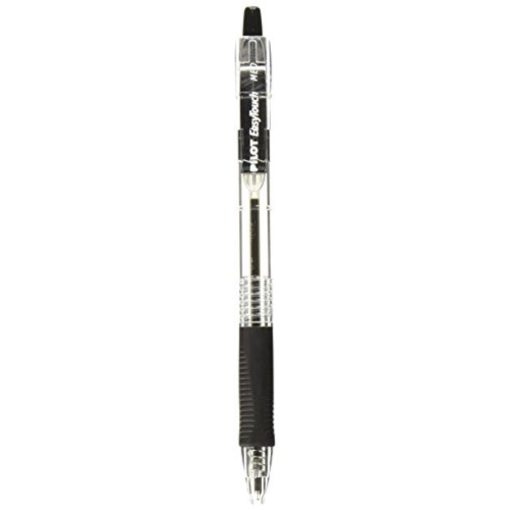 Pilot EasyTouch Retractable Ballpoint Pen, Black Ink, Fine Tip