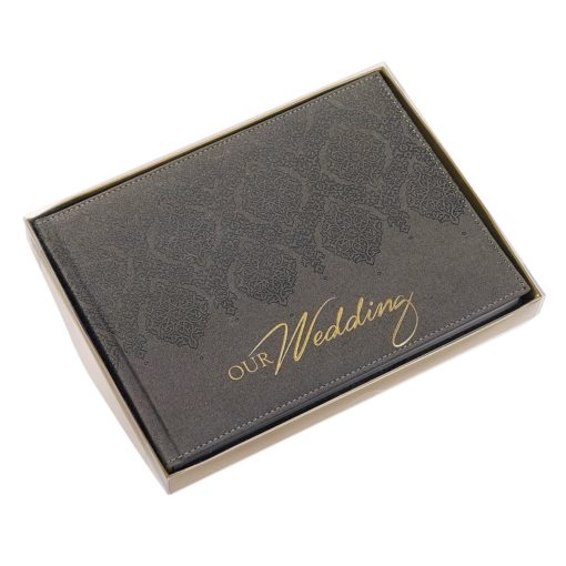 Our Wedding Guest Book, Silver - Image 3