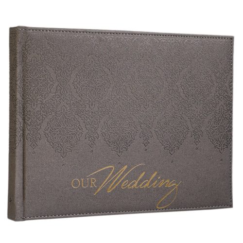Our Wedding Guest Book, Silver