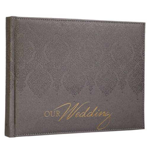 Our Wedding Guest Book, Silver
