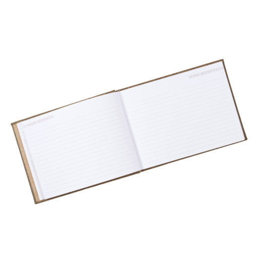 Gold Silken "Our Wedding" Guest Registry Book - Image 3