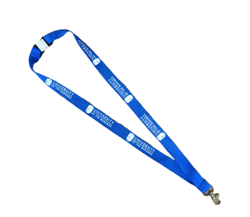 UB Logo Lanyard, Royal Blue