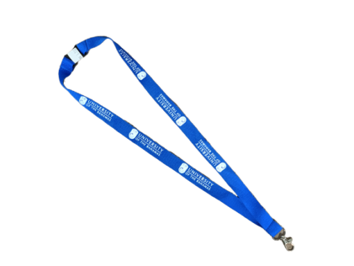 UB Logo Lanyard, Royal Blue