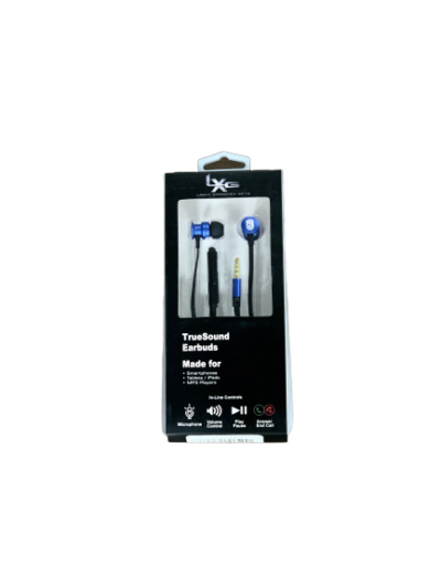 UB Logo True Sound Earbuds, Blue