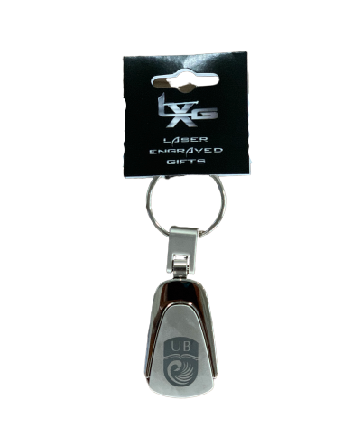 UB Logo Teardrop Key Tag