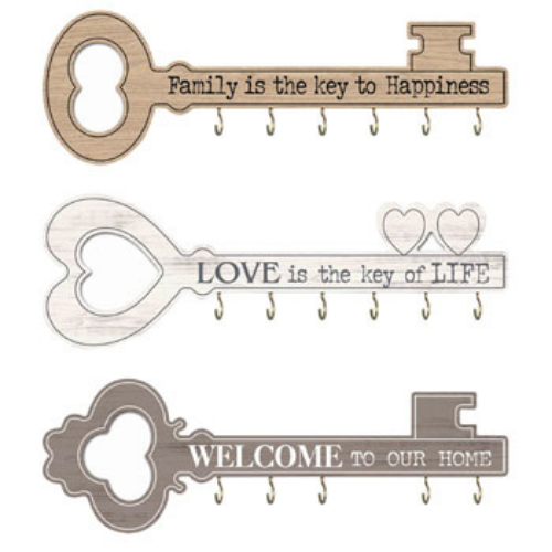 Key Shaped Wall Decor