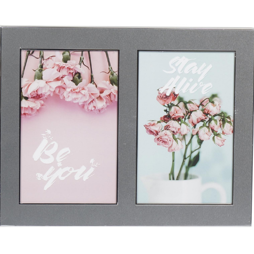 2-in-1 Aluminum Frame, 4"x6"
