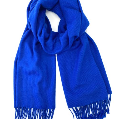 Pashmina Scarf, Royal Blue
