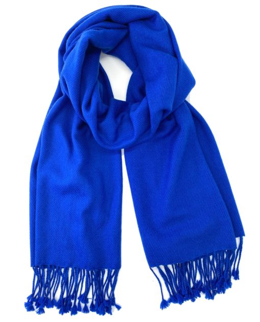 Pashmina Scarf, Royal Blue