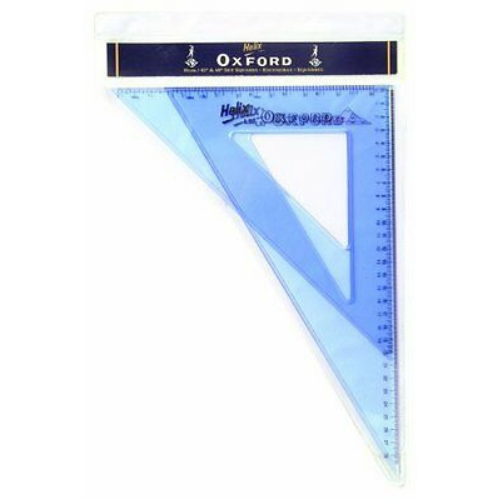 Helix Oxford 45 60 Degree Set Squares