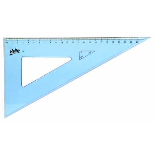 Helix Set Square, 26cm, 60 Degrees