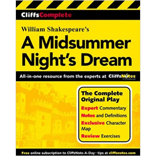CliffsComplete: A Midsummer Night's Dream