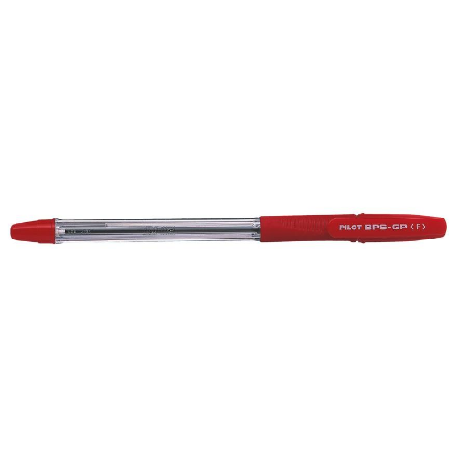 Pilot BPS Ballpoint Pen, Red