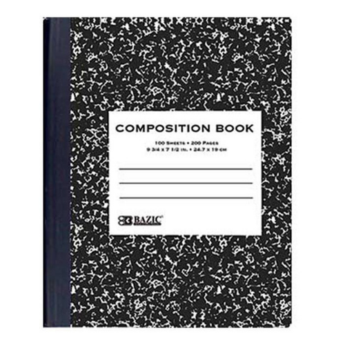 Composition Book, Wide Ruled