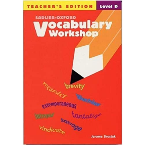 Vocabulary Workshop, Level D