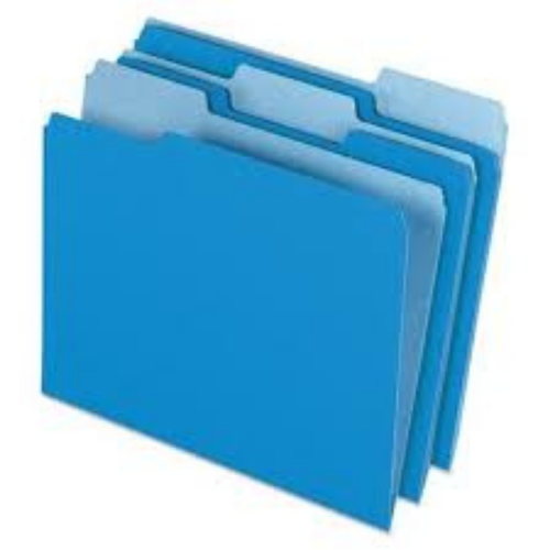 File Folders- Letter