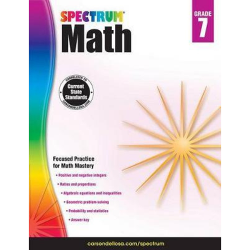 Spectrum Math, Grade 7