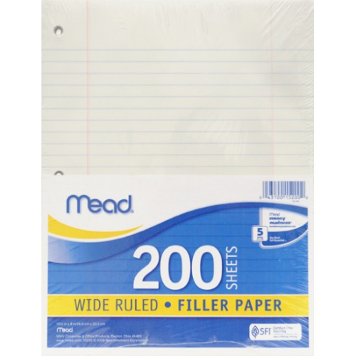 Filler Paper