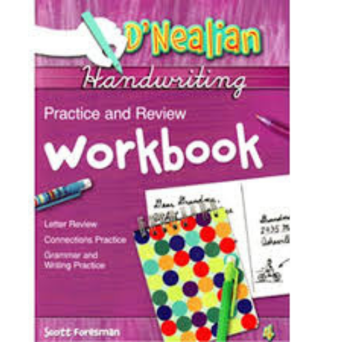 D'Nealian Handwriting Workbook 4