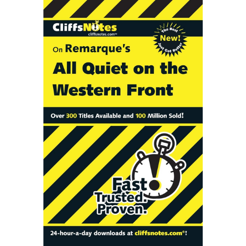 Remarque's: All Quiet on the Western Front
