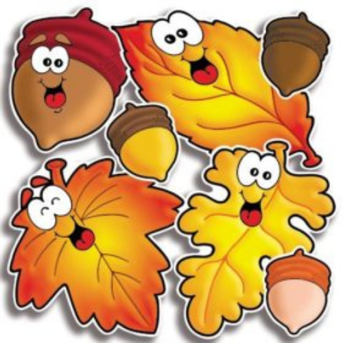 Accent Punch-Outs! Autumn Leave