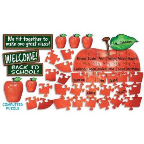 Bulletin Board: Welcome Apple Puzzle