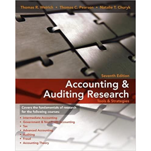 Accounting & Auditing Research, 7th Edition