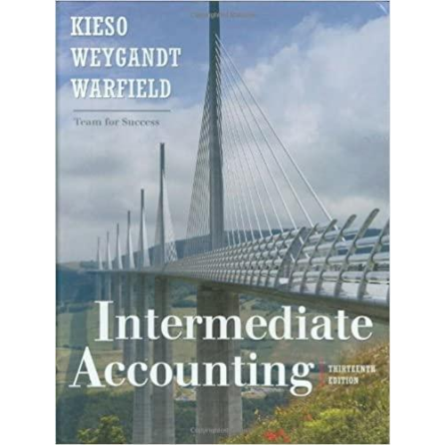 Intermediate Accounting, 13th Edition