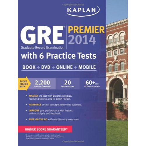Kaplan GRE Premier 2014