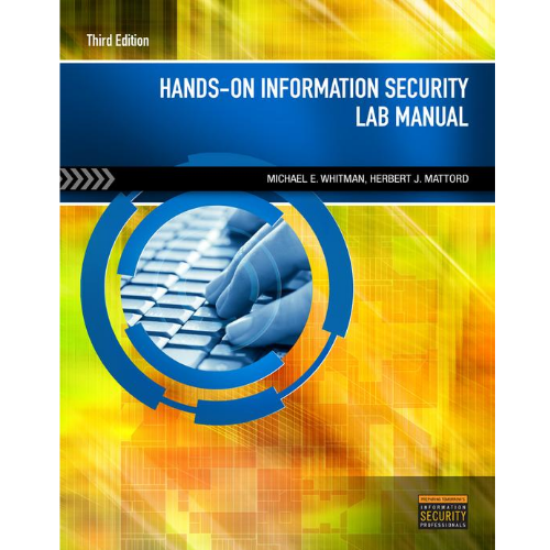 Hands-On Information Security Lab Manual, 3rd Edition