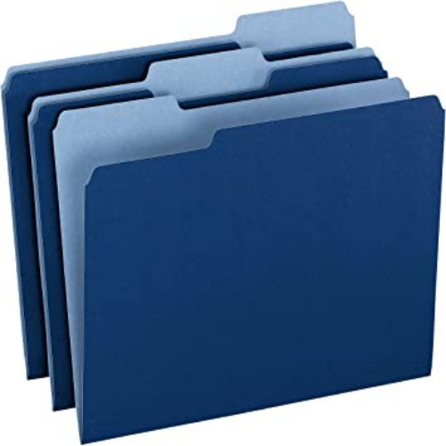 File Folders- Letter