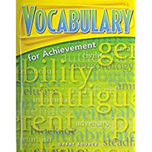 Vocabulary for Achievement 2 C