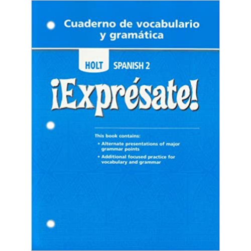Expresate: Level 2 - Cuaderno de vocabulario y gramatica