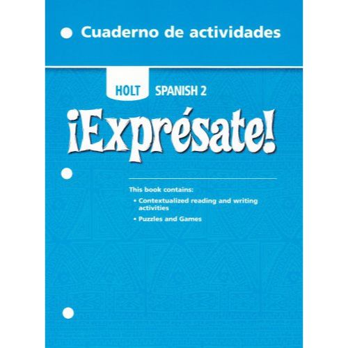 Expresate! Cuaderno de actividades, Level 2, Student Edition