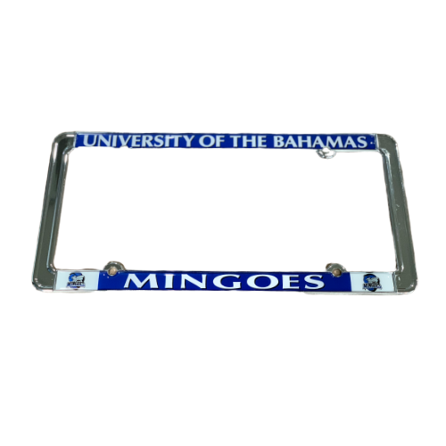 UB Mingoes License Plate Frame